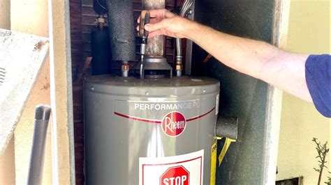 how to install a gas water heater youtube